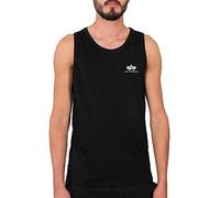Alpha Industries Serbatoio Small Logo da Uomo Canottiera, Black, XL