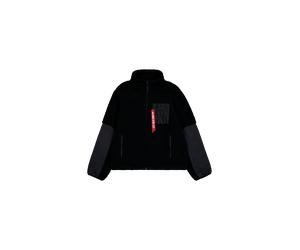 Alpha Industries Sherpa Zip-Jacket Giacche invernali Taglia S - Nero