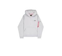 Alpha Industries Signature Back Print Hoodie Taglia 2XL - Grigio