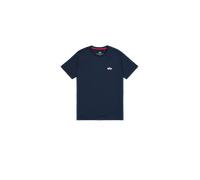 Alpha Industries Signature Puff Print Backprint T-Shirt Magliette Taglia 2XL - Blu