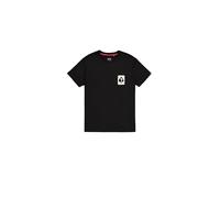 Alpha Industries Skull Ops T-Shirt da Uomo Black M