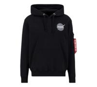 Alpha Industries - Space Shuttle Hoody - - Sweatshirts & Hoodies - Uomo - Nero - S