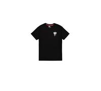 Alpha Industries Spray Print T-Shirt da Uomo Black/White XS