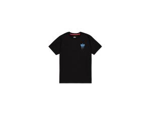 Alpha Industries Spray Print T-Shirt Magliette Taglia S - Nero