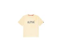 Alpha Industries Stencil Loose T-Shirt Magliette Taglia S - Bianco