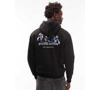 Alpha Industries Studio Edition Backprint Hoodie Taglia XS - Nero