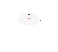 Alpha Industries Studio Rainbow Cropped T-Shirt Magliette Taglia S - Bianco