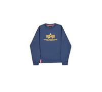 Alpha Industries Basic Big Logo Sweatshirt Felpe Taglia S - Blu/beige