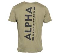 Alpha Industries T-shirt Alpha Industries Backprint M uomo verde