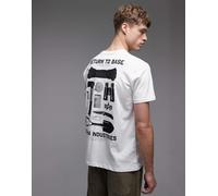 Alpha Industries Return To Base T-Shirt Magliette Taglia M - Bianco