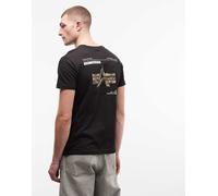 Alpha Industries Camo Label Backprint T-Shirt Magliette Taglia 2XL - Nero