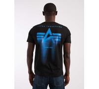 Alpha Industries Spray Print T-Shirt Magliette Taglia S - Nero