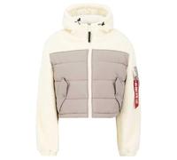 Alpha Industries Teddy Puffer Wmn Giacca Invernale da Donna, Vintage Sand, XS