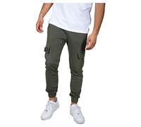 Alpha Industries Terry Jogger Pantaloni da Uomo Sportivi, Dark Olive, XXL