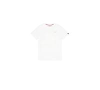Alpha Industries Tonal Logo Print T-Shirt Magliette Taglia XL - Bianco