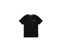 Alpha Industries Tonal Logo Print T-Shirt Magliette Taglia S - Nero