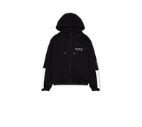 Alpha Industries Track Alpha Jacket Felpe con cappuccio Taglia L - Nero