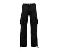 ALPHA INDUSTRIES Pantaloni cargo 'Jet' nero, Taglia 32