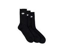 Alpha Industries Basic Socks 3 Pack Calze Taglia 43/46 - Nero