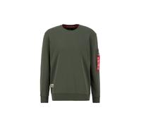 Alpha Industries USN Blood Chit Sweatshirt Felpe Taglia 3XL - Verde