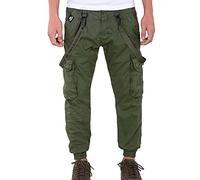 Alpha Industries Utility Pant Uomo Pantaloni Casual Dark Olive