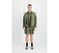 Alpha Industries Camicia Utility Shirt UV Verde salvia Uomo Taglia M Outlet