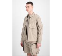 Alpha Industries Utility Shirt Uv Vintage Sand Taglia: L | Giacche leggere Outlet | Uomo | Marrone