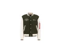Alpha Industries Varsity Air Force Jacket Giacche Taglia 2XL - Verde