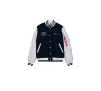 Alpha Industries Varsity Air Force Jacket Giacche Taglia XL - Blu scuro