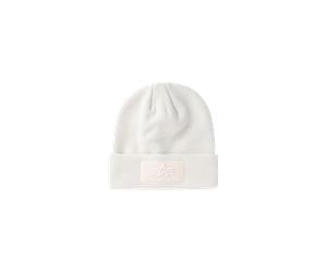 Alpha Industries Velcro Beanie Copricapo Taglia onesize - Bianco