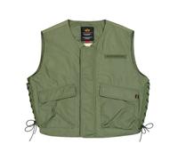 Alpha Industries M-1952A Heritage Vest Smanicato Taglia M - Verde oliva