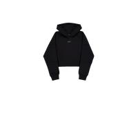 Alpha Industries Waisted Hoodie Taglia L - Nero