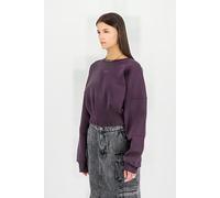 Alpha Industries Waisted Sweater Plum Taglia: XS | Maglioni a maglia Outlet | Donna | Magenta