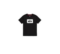 Alpha Industries Washed Out Logo T-Shirt Magliette Taglia L - Nero