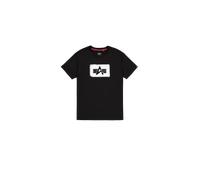 Alpha Industries Washed Out Logo T-Shirt Magliette Taglia 2XL - Nero