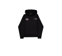 Alpha Industries World Logo Metallic Backprint Hoodie Taglia M - Nero