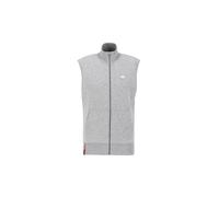 Alpha Industries X-Fit Collar Vest da Uomo Gilet, Grey Heather, XL