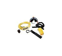 Alpha - Kit adattatore da smerigliatrice a secco per taglio a umido, adattatore per convertitore angolare