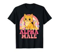 Alpha Male - Gatto Amante dei Gatti Maglietta