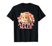 Alpha Males Cat Kitten Funny Animal Maglietta