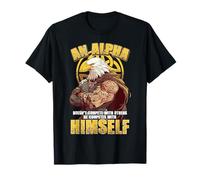 Alpha Mindset Warrior Forza Palestra & Fitness Motivazione Maglietta