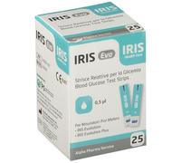 Alpha Pharma Service STRISCE MISURAZIONE GLICEMIA IRIX EVO 25 PEZZI