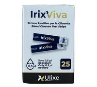 Alpha Pharma Service STRISCE REATTIVE GLICEMIA IRIX VIVA 25 PEZZI