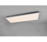 ALPHA PLAFONIERA LED 34W 4000lm, 3000K RETTANGOLARE BORDO ALLUMINIO 80X29,5CM