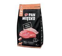 Alpha Spirit Pan MiÄ™sko Karma cielÄ™CINA z indykiem chrupki M 9 kg