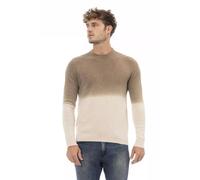 Alpha Studio Beige Alpaca Men Sweater - IT54 | XXL