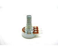 Alpha Taiwan Potenziometro A500K 500K Audio Logaritmico 16 mm Base PC Mount per Amplificatori - Effetti e altri apparecchi elettronici