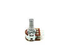 Alpha Taiwan Potenziometro B2K 2K Lineare Dual 16mm Base PC Mount per Amplificatori - Effetti Pedali e altri Apparecchi Elettronici