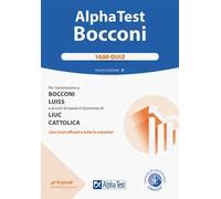 Alpha Test. Bocconi. 1600 quiz