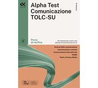 Alpha Test Comunicazione. Prove di verifica
